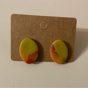 Fall inspired stud earrings